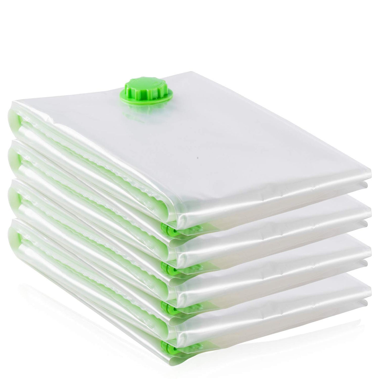 Opaza XXL Vacuum Bags for Comforters, 4-pack Extra Large [130 x 100 cm] Vacuum Bags for Clothing, Jumbo Extra Large Vacuum Bags (4 pieces)