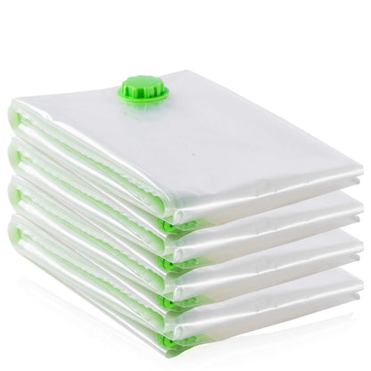 Opaza XXL Vacuum Bags for Comforters, 4-pack Extra Large [130 x 100 cm] Vacuum Bags for Clothing, Jumbo Extra Large Vacuum Bags (4 pieces)