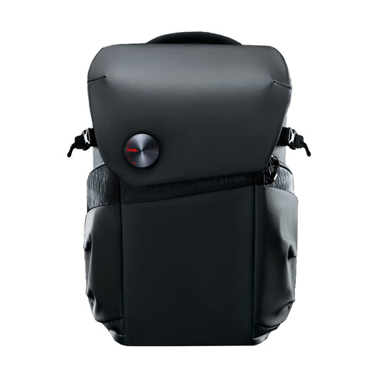 VSGO 20L Professional Camera Backpack designed for DSLR/SLR cameras like Sony, Canon, and Nikon. Also fits DJI RSC2 gimbals, tripods, 15.6" laptops, lenses, and other accessories. Made of waterproof TPU canvas, ideal for travel and outdoor use.