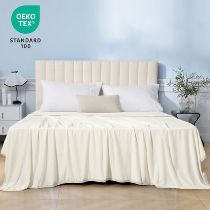 PHF Cooling Blanket 220x240cm, Arc-Chill Q-Max>0.5 double-sided self-cooling blanket, Sweat-absorbing and breathable Cream White Bedspread Sofa Blanket Living Room Blanket Travel Blanket (Cream White)