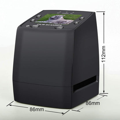 DIGITNOW! Slide Scanner Converts 35mm/135 Negatives and Slides to Digital JPEG, Film Scanner with High Resolution of 1800 DPI, No Computer Required