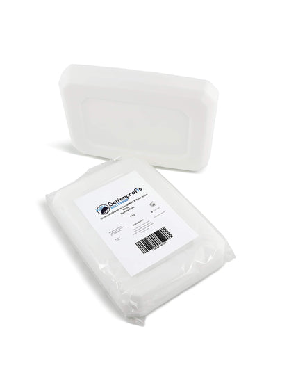 Soap Professionals© Glycerin Soap Raw Soap Soap Base - Soap White (SLS/SLES-free) (3kg White)