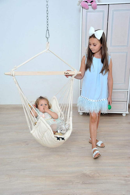 Bella Chica Natura Luxurious Baby Hammock and Kids Hanging Chair