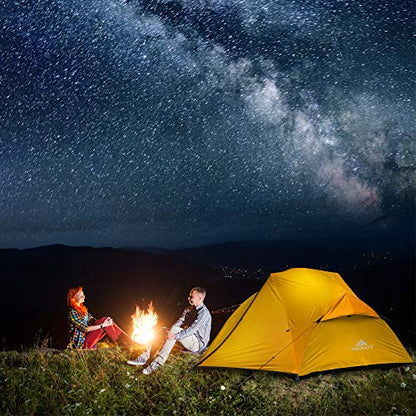 Forceatt tent 3 persons camping tent, waterproof and windproof 3-4 seasons ultralight backpacking tent, can be set up instantly, suitable for hiking, camping, outdoor.