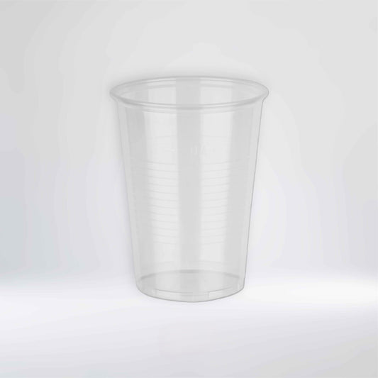 Pack of 100/200 / 500/1000 pcs. drinking cups transparent clear 0.2 l, 200 ml, PP, Ø 70 mm - 0.3 l, 300 ml, PP, Ø 78 mm - 0.4 l, 400 ml, PP, Ø 95 mm (200, 0.4l)