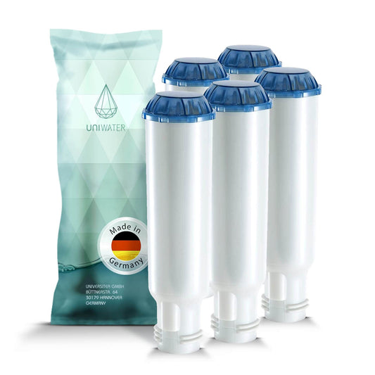 UNIWATER 5 water filter for Krups, Siemens, Bosch, AEG, Tefal, Neff, Gaggenau, WMF coffee machines | Screw-in filter cartridges