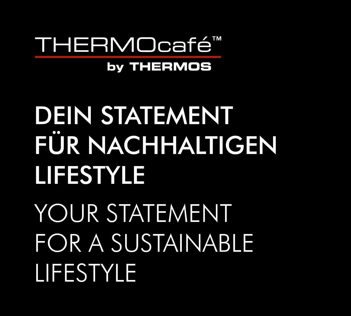 THERMOcafé by THERMOS TC DRINKING MUG stainless steel matt 0.35l, insulated stainless steel cup, travel coffee mug, leak-proof, keeps drinks hot for 8 hours and cold for 16 hours, dishwasher safe, BPA-free.