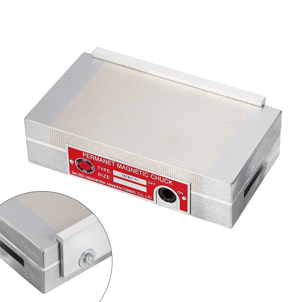 Magnetic chuck magnetic chuck magnetic table chuck permanent magnetic chuck magnetic chuck block high-precision magnetic chuck for grinding machines EDM magnets sucker suction force grinding machine clamping chuck