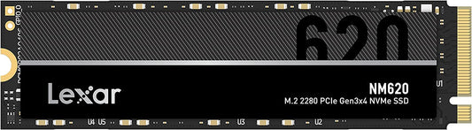 Lexar SSD 512GB, M.2 2280 PCIe Gen3x4 NVMe 1.4 Internal SSD, Up to 3500MB/s Read, 2400MB/s Write, 3D NAND Flash Solid State Drive for PC enthusiasts and gamers.