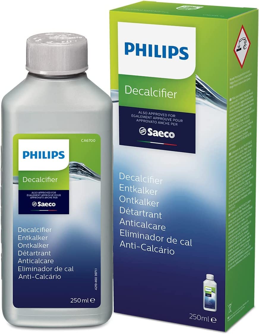 Philips AquaClean Complete Care Set for coffee machines (includes water filter CA6903), descaler 250 ml, lubricant HD5061, coffee grease remover CA6704/10 (6 tablets), cleaning brush Seltino