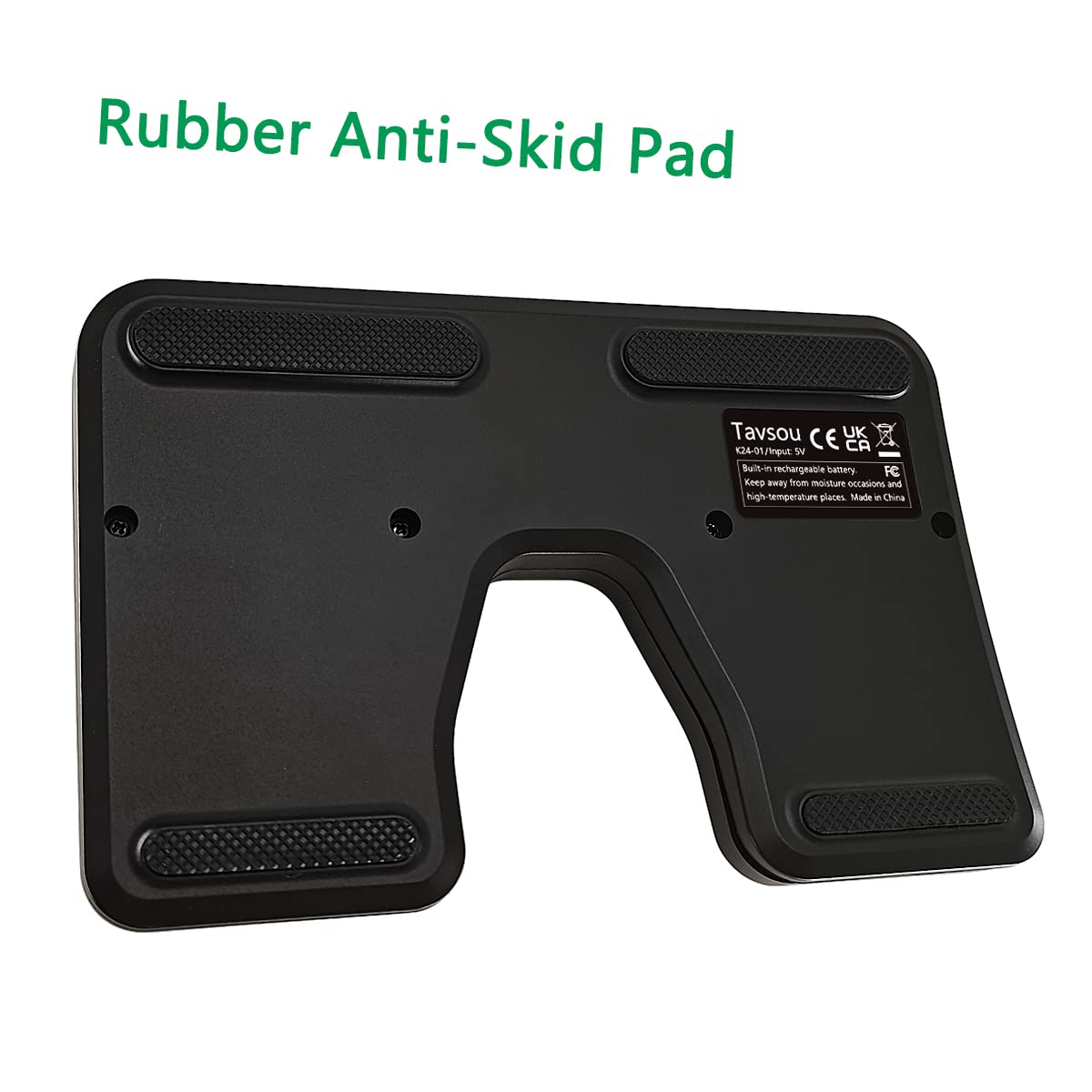 Tavsou Bluetooth page turner pedal for tablets smartphones rechargeable silent modern.