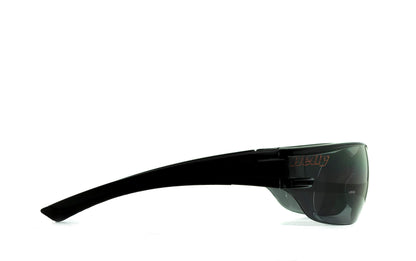 HELLY® - No.1 Bikereyes® | Motorcycle sunglasses | fog-free, windproof, shatterproof | TOP wearing comfort | Glasses: i-cut (smoke [583])