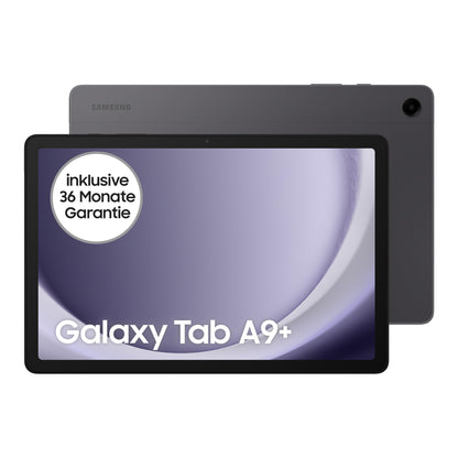 Samsung Galaxy Tab A9+ Wi-Fi Android tablet, 64GB storage, large display, 3D sound, unlocked without contract, graphite color, includes 3-year manufacturer warranty [Exclusive on Amazon]