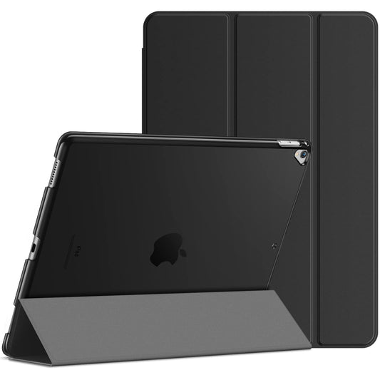 JETech case for iPad Pro 12.9 (1st and 2nd generation, model 2015 and 2017), protective cover with auto sleep/wake, black