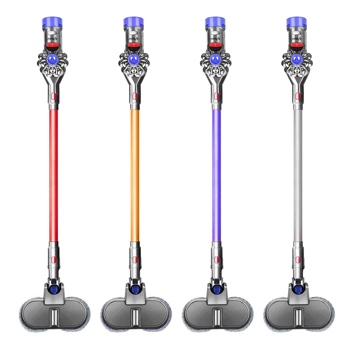 MOPEI Extension Tube for Dyson V7 V8 V10 V11 V15 Stick Vacuum, 73 cm (Silver)