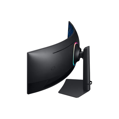 Samsung Odyssey G95C Curved Gaming Monitor, 49 inches, VA panel, 5120 x 1440 pixel resolution, VESA DisplayHDR 1000, HDR10+ Gaming, Freesync Premium Pro, 240Hz refresh rate, 1ms response time (GtG)