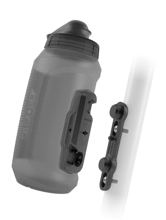 Fidlock water bottle with Bike Base Twist Set Transparent 750 ml.