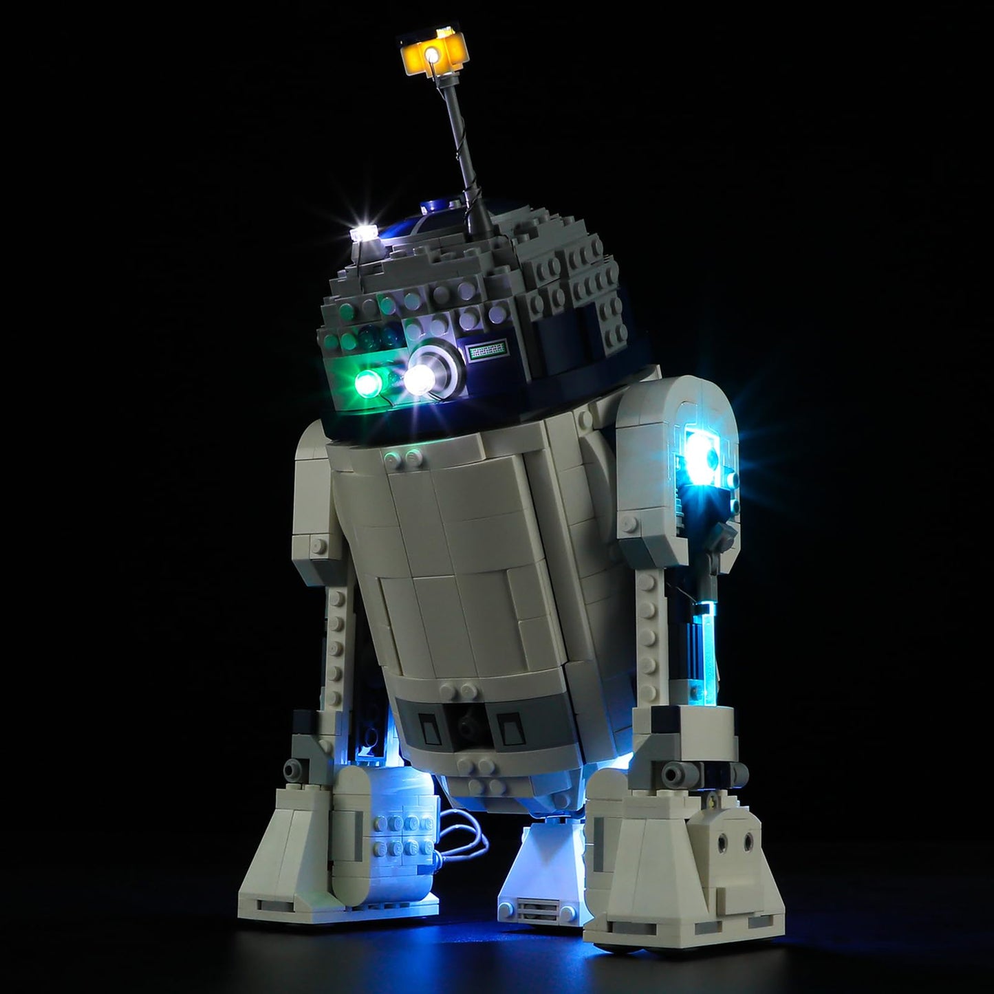 BRIKSMAX LED Light for Lego R2-D2 75379 - Compatible with Lego Star Wars building model - Without Lego Set