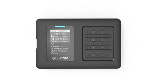 IODD ST400 6.3 cm (2.5 inch) case/USB-C/bootable Virtual ODD & HDD/AES256 encryption up to 76 digits/Write Protect/2541 (ST400/USB-C Type/Next Gen Model)