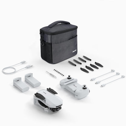 Potensic ATOM SE GPS Drone with 4K EIS Camera, 2 batteries 62 min flight time, under 249g, C0, 4KM FPV transmission, Brushless motor, Max.16m/s, Follow-Me/auto return, for beginner adults.