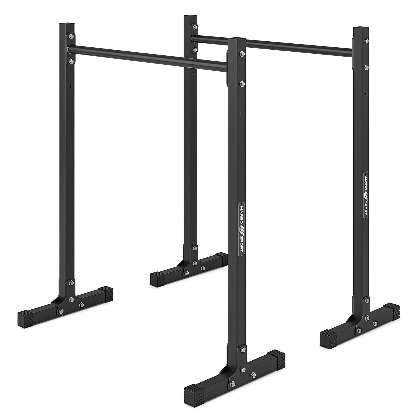 Marbo - Dip Bar - Dip Station - Dip Bars - Calisthenics Equipment, Home Gym - for strength training, muscle building, abs workout - made of sturdy 40x40 mm profile - holds up to 140 kg - SG-14
