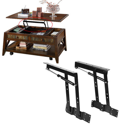 1 pair of furniture hinge springs lift-up spring hinges coffee table mechanism hardware top lifting frame for hardware furniture table