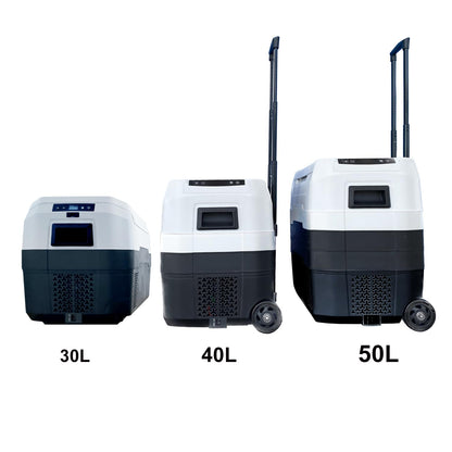 RGBer® AXR Series, 30-liter car cooler with compressor, compressor cooler, camping refrigerator, car cooler, cooler with 12v and 230v, car cooler with power outlet