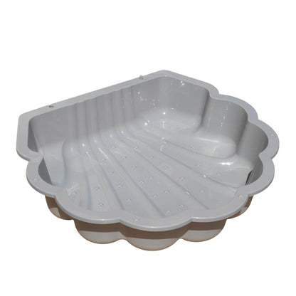 TikTakToo sandbox with water shelf I sandbox without cover (1 piece) (light gray)
