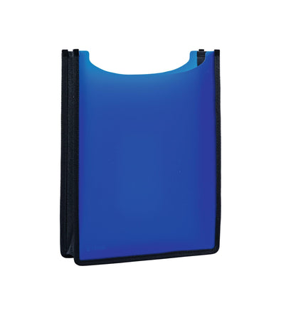 HERMA Binder A4 Backpack Transparent Set, 18 pieces, top open, kids plastic school binder for folders, books, notebooks, pads & documents, sturdy binder for the backpack