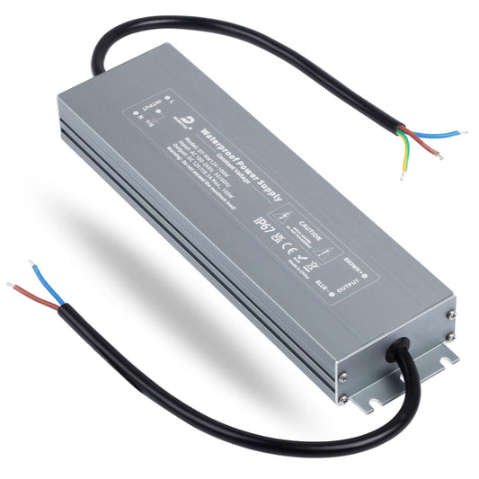 DUSKTEC LED Transformer 12V 100W LED Driver AC 230V to DC 12 Volt, Waterproof LED Power Supply Driver IP67, Constant Voltage Low Voltage Transformer for Indoor or Outdoor LED Spots LED-Strips Strip Lamp