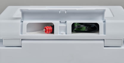 IGLOO IE24 DC electric cooler, 24 liters, mini fridge 12V for car, boat, and leisure, gray