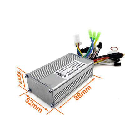 24V36V48V 250W Brushless Motor Controller Electric Bicycle Hub Motor Hall Sensor Controller Electric Vehicle Motor Controller (48V)