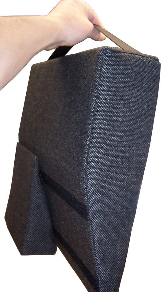 May Arthrodesis Cushion orthopedic seat cushion Width 40 cm Depth 40 cm Height 10 cm Polyacrylic Cover anthracite