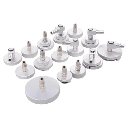 Brake bleeder kit brake brake bleeding adapter set pneumatic brake bleeder master cylinder bleeding tool kit brake fluid adapter set brake fluid bleeder for car automotive
