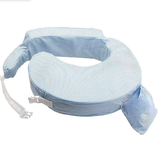 my Breast Friend - The patented American nursing pillow classic, blue and white striped