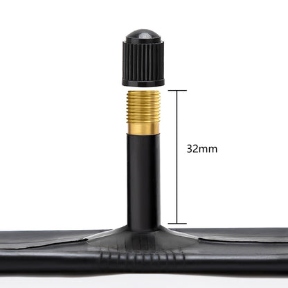 YunSCM 2PCS 45/57-305 Thickened 16 inch Tube 16x1.75 16x1.95 16x2.10 16X2.125 16X2.25 AV32mm Valve Compatible with Road Bikes, Mountain Bikes, Electric Bikes 16 inch Bike Tube 16x1.75/1.95/2.10/2.25