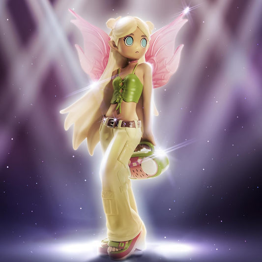 POP MART Peach Riot Punk Fairy Series 3PC Action Figures Collectible Art Toy Collectibles Collection Toy Figures Gift