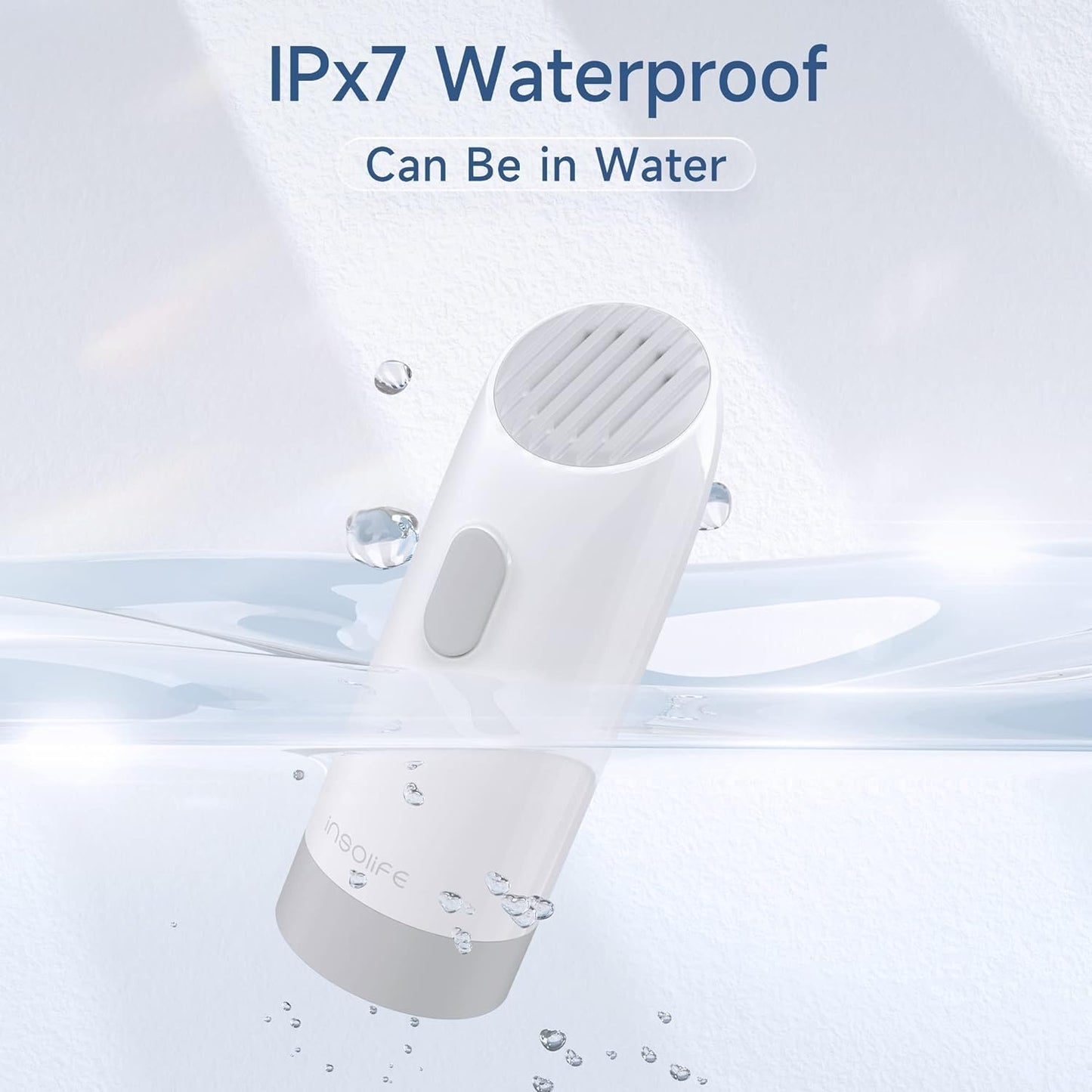 Insolife Portable Travel Bidet Electric, Portable Bidet Sprayer for Hygiene Cleaning, Postpartum & Baby Care, Hemorrhoid Treatment, Portable Bidet with 400 ml Bottle