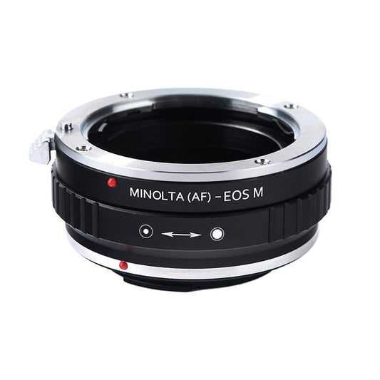 K&F Concept Minolta(AF) - EOS M Lens Adapter Lens Adapter Rings for Minolta(AF) Mount Lens Adapter Rings on Canon EOS M Mirrorless Camera