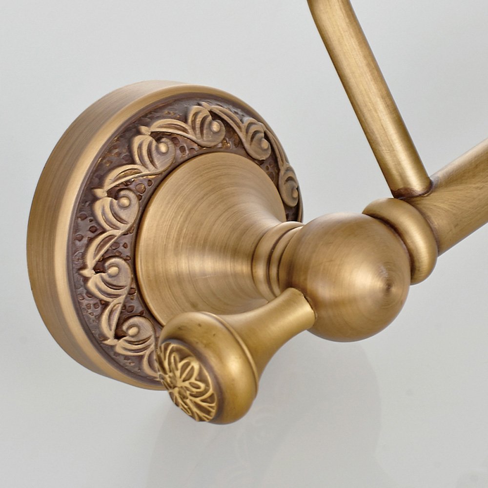 Weare Home Toilet Paper Holder Antique, Retro Bathroom Roll Holder, Vintage Solid Copper Tissue Holder Kitchen Paper Holder