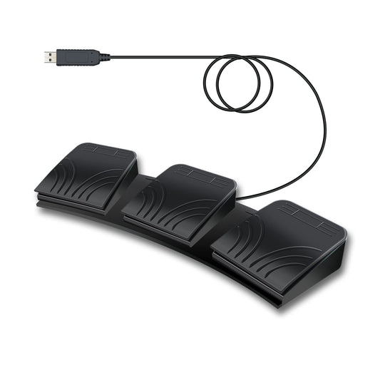 USB foot pedal, optical switch control, USB, THREE foot switches for PC, computer, keyboard, mouse, gaming, foot pedal for page turner DAW Fortnite League of Legends transcription (style1)