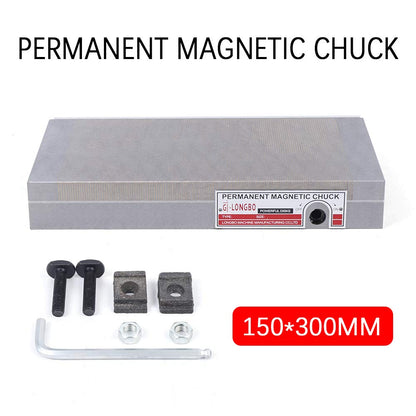 Futchoy 150x300mm magnetic chuck Permanent magnetic chuck Permanent clamping plate Magnetic table Clamping plate Magnetic clamping plate