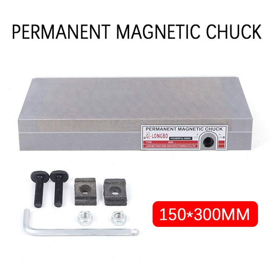 Futchoy 150x300mm magnetic chuck Permanent magnetic chuck Permanent clamping plate Magnetic table Clamping plate Magnetic clamping plate