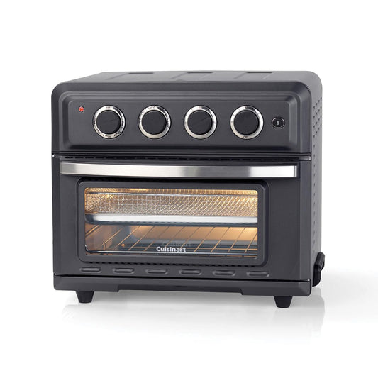 Cuisinart Air Fryer Mini Oven | 7 in 1: Fry, Roast, Bake, Grill, Toasties, Toast, & Keep Warm | 2 cooking stages, 17L large capacity | 30% faster | Energy efficient