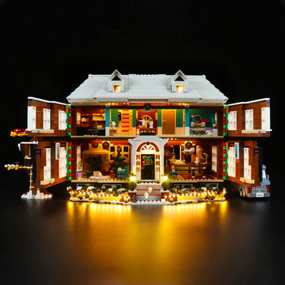 LocoLee LED light set compatible with LEGO Home Alone, decorative LED lighting set compatible with LEGO 21330 Exclusive Collectible Light Kit. Lights only, no model included (Standard).