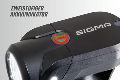 Sigma Aura 35 and Nugget II | splash-proof bike light set | StVZO approved, rechargeable front light and taillight