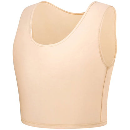 Jumwa Binder Transgender Tomboy Ladies FTM Compression Chest Binder, K, XL