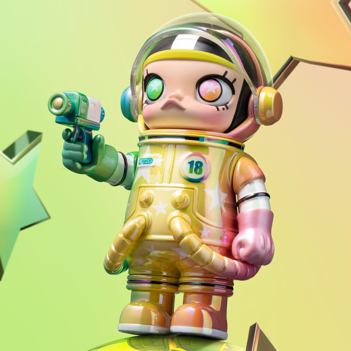 POP MART MEGA Space Molly 100% Series 3 Figures Action Figures Collectible Art Toys Toys Figures Gift 3PC