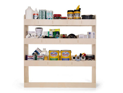 Vanify - Compatible with Ford Transit Custom L2 2012+ vehicle interior shelving, rear driver side shelf