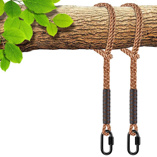 SELEWARE Swing Hanger Beam, Hammock Hanging Chair Swing Suspension (Holds 1000lbs), Hanging Hardware Kit for Outdoor Playground, Swings, Hammock, Yoga (2 Pack, 12ft)